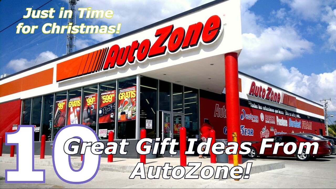 10 Gift Ideas for Car People At AutoZone!