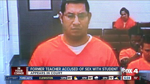 Former teacher accused of sex with student due in court Monday