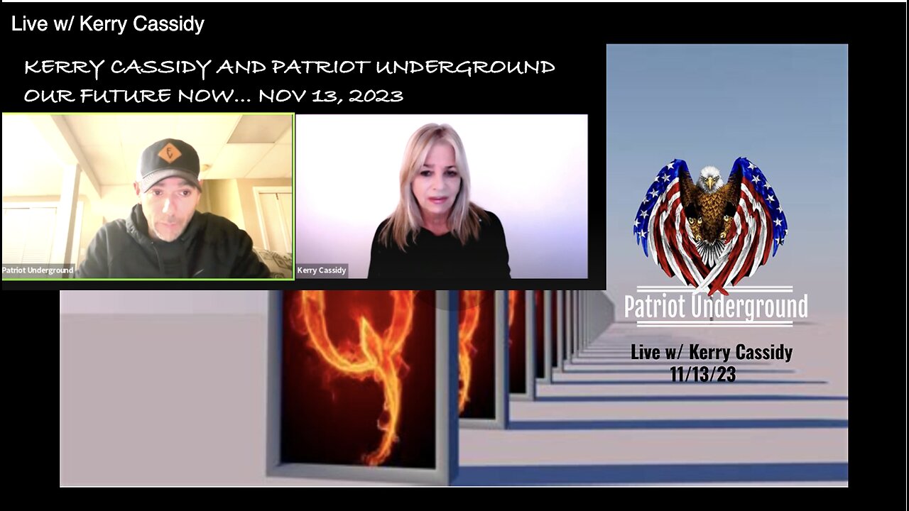 KERRY LIVE WITH PATRIOT UNDERGROUND: OUR FUTURE NOW