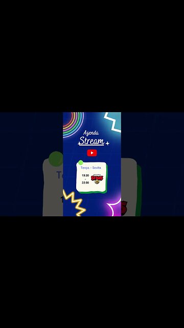 @Brawl Stars 07 a 12 #agosto #agenda #live #streamer #aovivo #karaoke #pvp #fyp