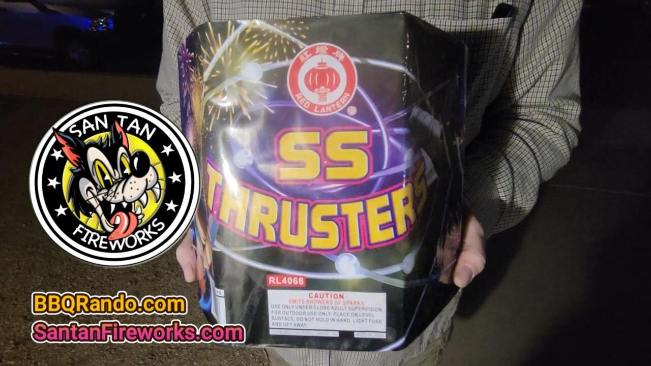 SS Thrusters - Red Lantern Fireworks