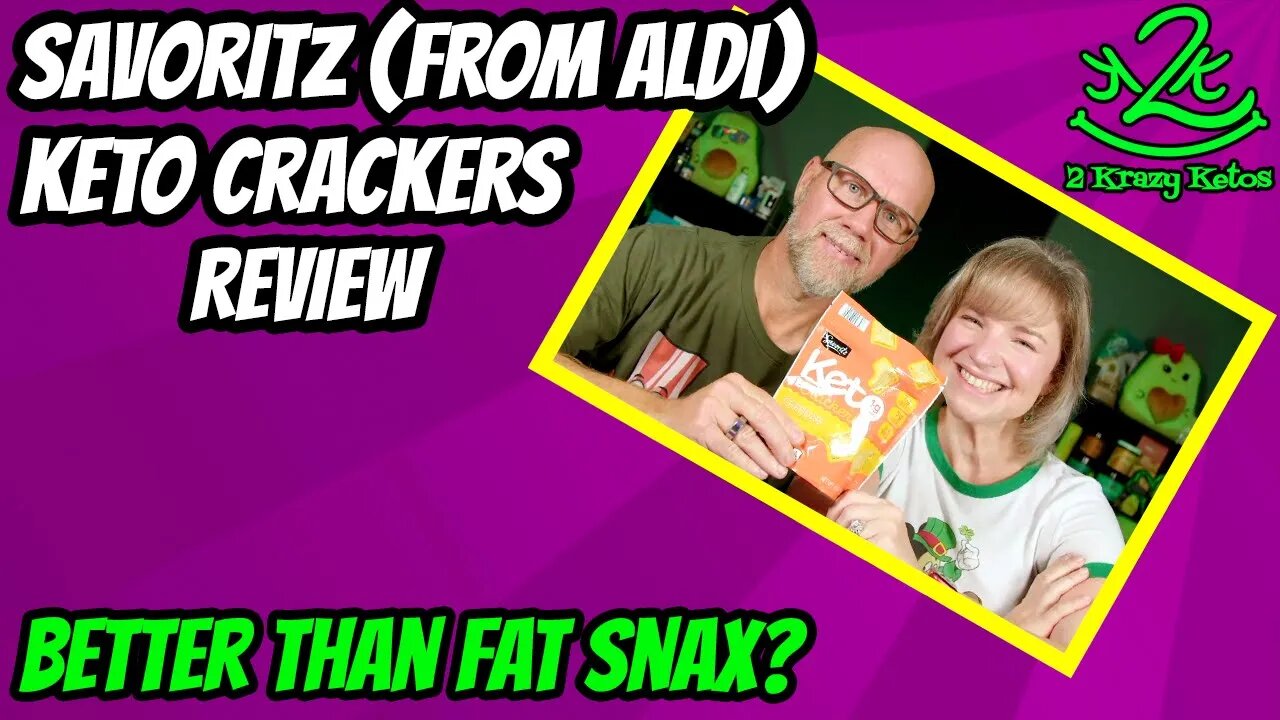 Savoritz Keto Crackers (from Aldi) review . Are these as good as Fat Snax?