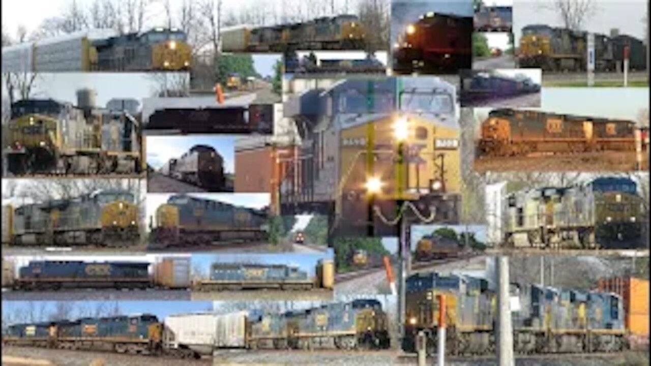 CSX New Castle Subdivision Video's of 2020