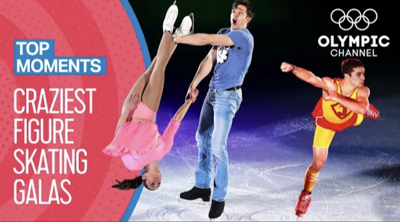 Top 10 Craziest Figure Skating Gala Performances | Top Moments