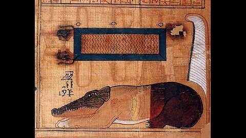 A Demon Goddess , Waited In The Underworld to devourer hearts #ancientegyptian #mythicalgoddess