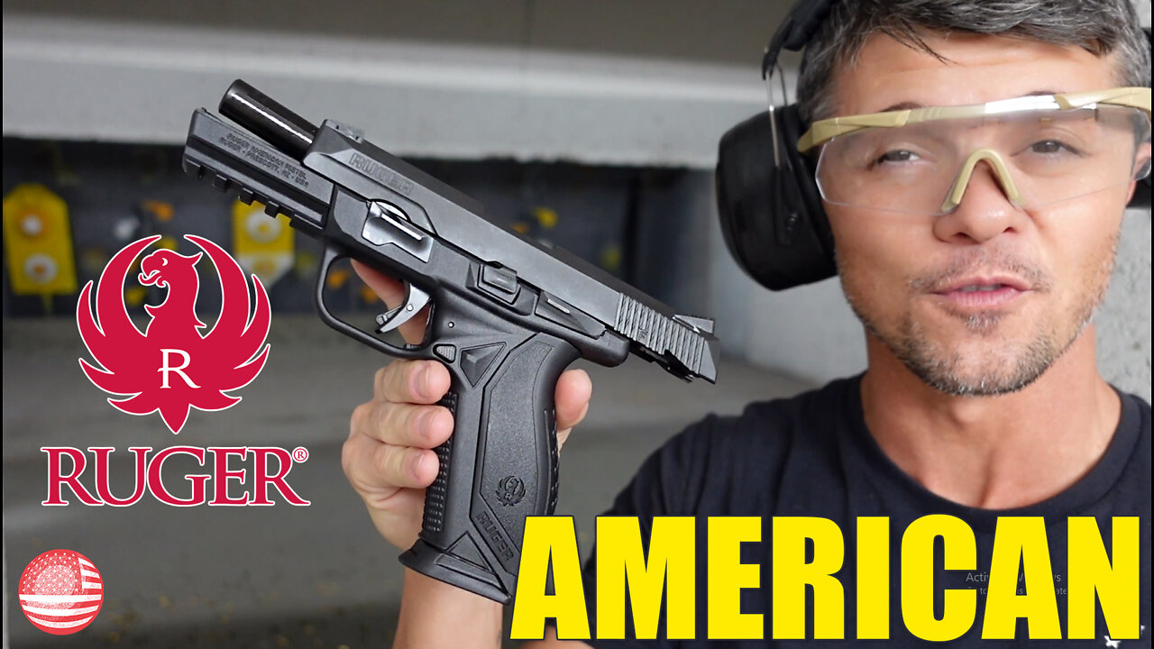 Ruger American 9mm Review (ALL NEW Ruger American Pistol review)