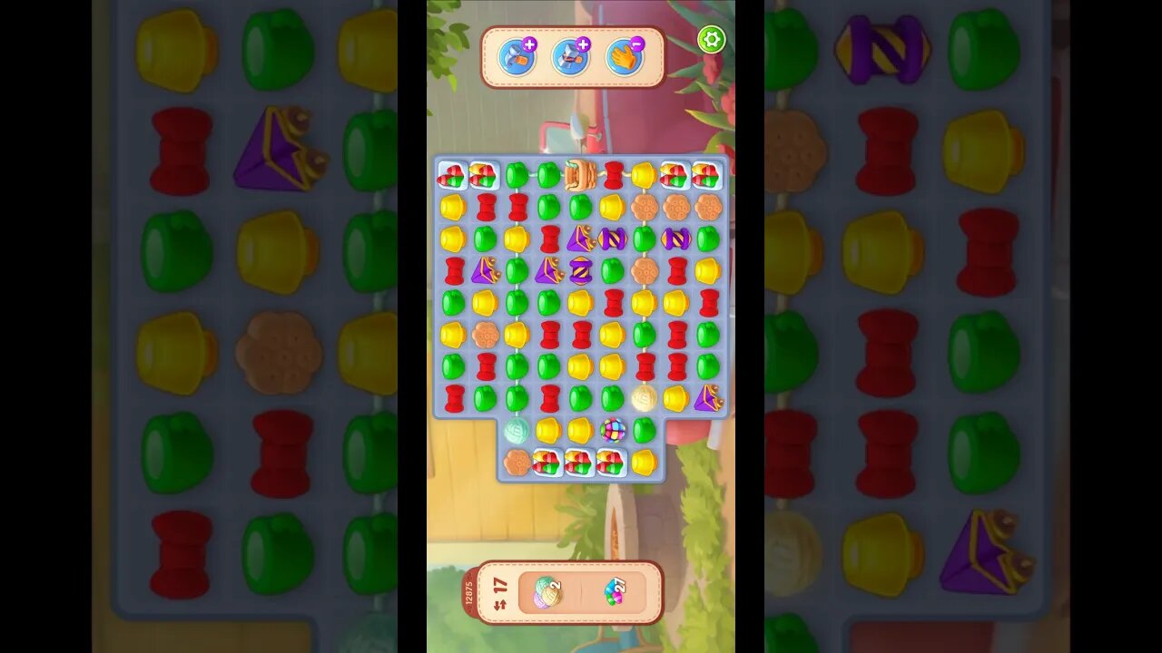 Shorts Playrix Homescapes Gameplay Walkthrough Level 12875-010