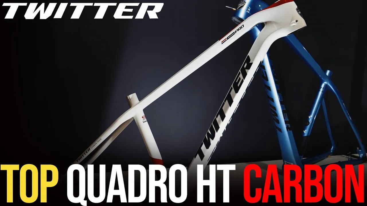 TOP Quadros em carbono MTB BOOST e eixo de 9mm TWITTER | BIKE NA ESTRADA
