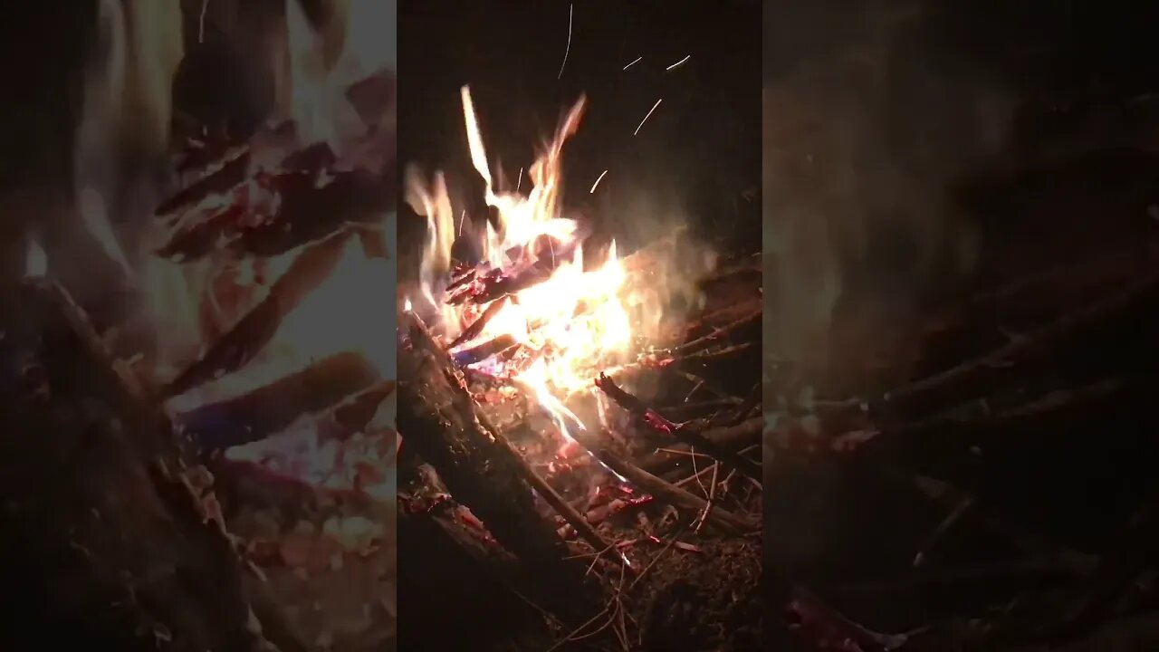 Relax by the fire, warmth and desire