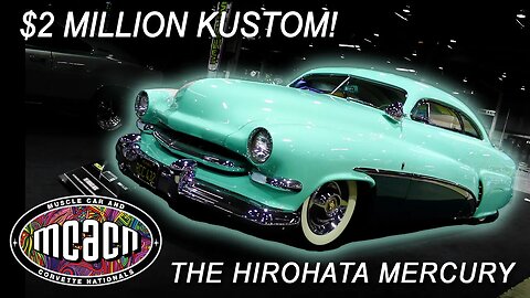 1951 Mercury Hirohata Kustom 2021 Muscle Car and Corvette Nationals MCACN 2021 V8TV