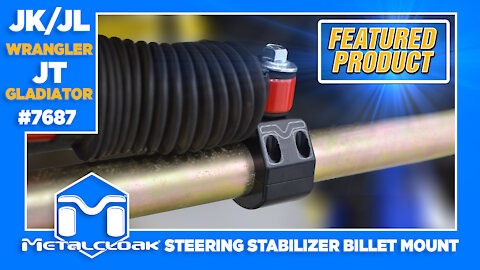 Introducing the MetalCloak Steering Stabilizer Billet Mount