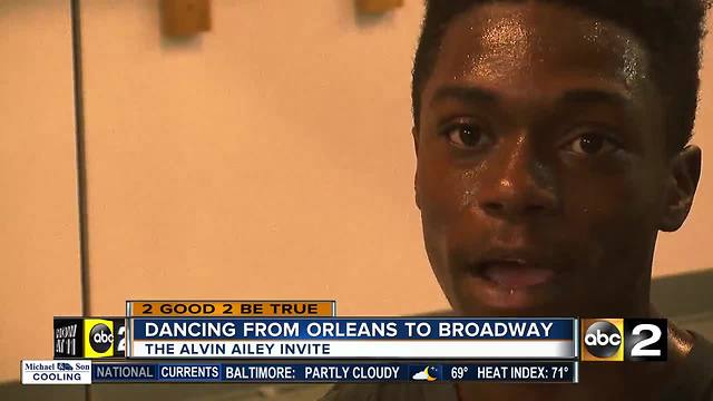 Baltimore dancer earns scholarship at Alvin Ailey Dance School