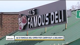 Al's Famous Deli open for carryout, delivery