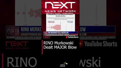 RINO Murkowski Dealt MAJOR Blow #shorts