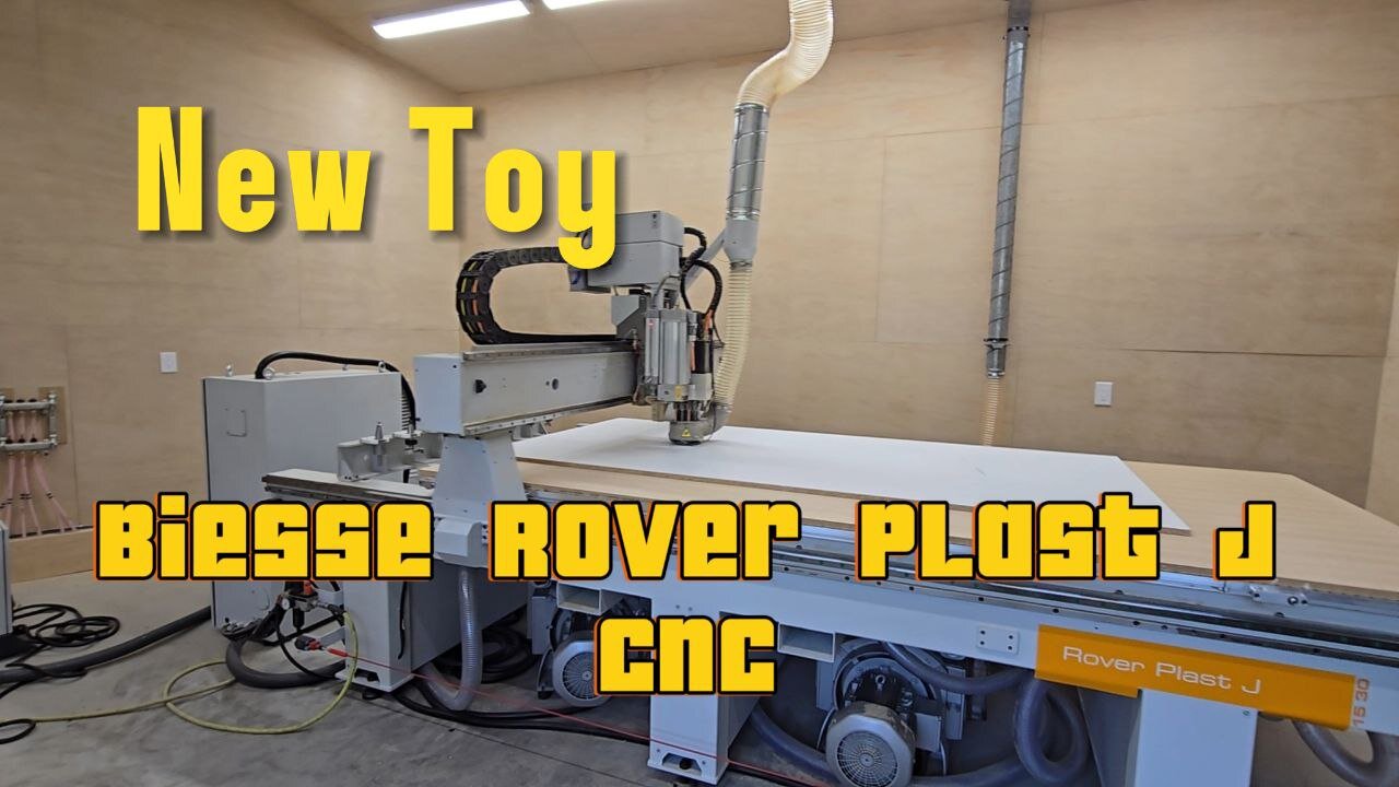 Testing Out The Biesse Rover Plast J CNC