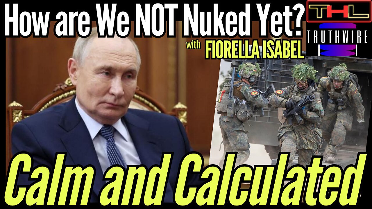 Putin is keeping us all ALIVE (while the West is trying to kill us) with Fiorella Isabel