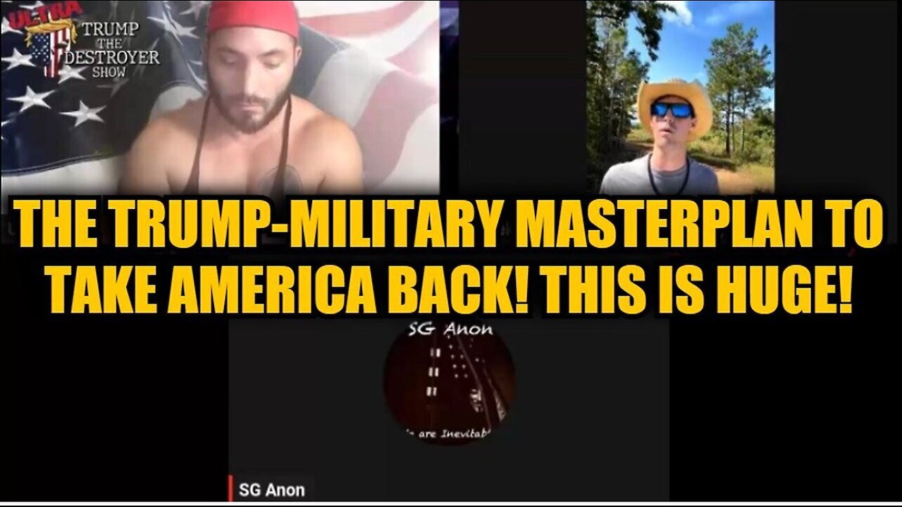 SG Anon, Derek Johnson - The Trump-Military Masterplan To Take America Back - 11-13-24.