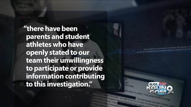 Sabino HS Probe: Some parents not cooperating