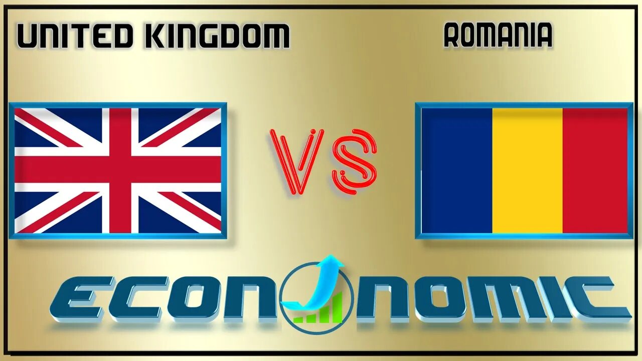 United Kingdom VS Romania 🇬🇧 🇷🇴 Socio political, Economic Comparison Battle 2021, UK GDP