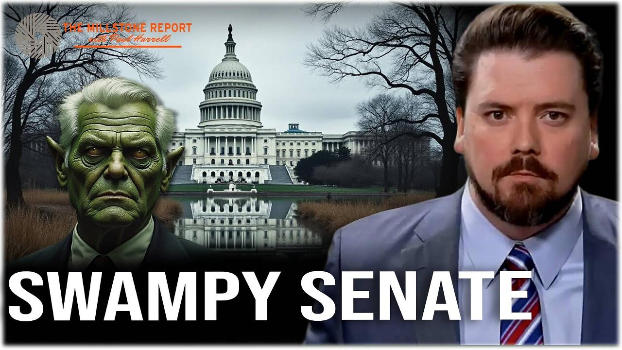 Millstone Report w Paul Harrell: SWAMPY Senate Holds SECRET Vote To Elect America Last John Thune