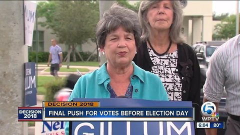 Final push for votes ahead of Election Day