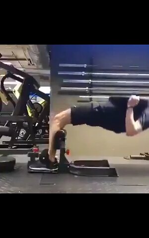 Never do this at the gym