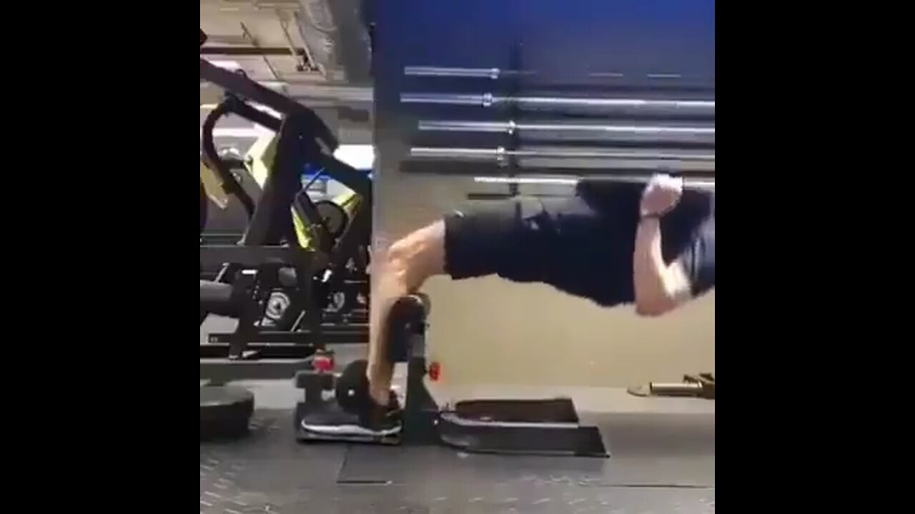 Never do this at the gym
