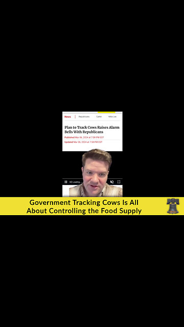 Government Tracking Cows Is All About Controlling the Food Supply