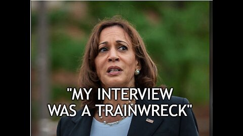10/16/2024 - Kamala trainwreck interview!