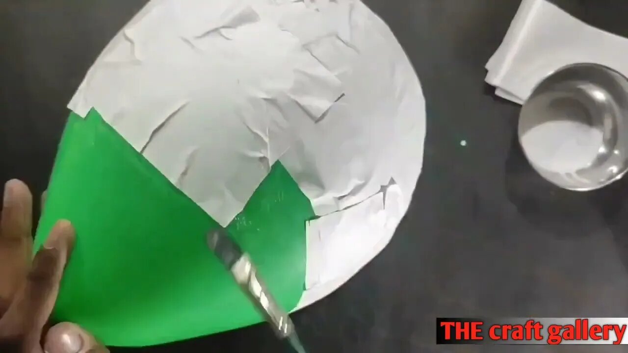 Paper Light Lamp | Paper Craft Light Ball | Wall Decorative Idea | DIY Crafts