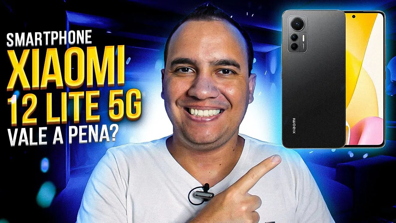 XIAOMI 12 LITE, com CÂMERA DE 108mp e TELA DE 120Hz! Unboxing e Impressões