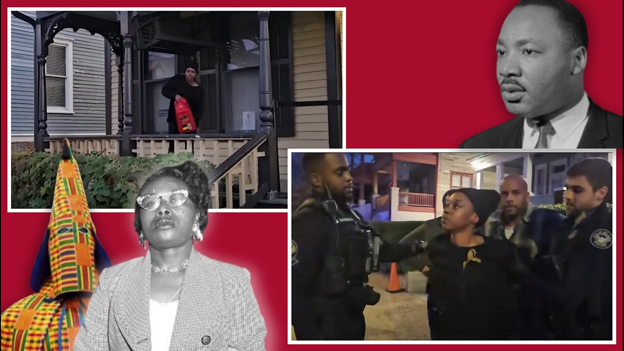 A Black woman tries to burn down MLK's birth home, crime wave in Blakistan.