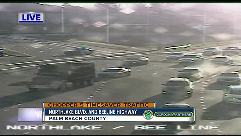 Deadly Palm Beach Gardens wreck closes section of eastbound Northlake Boulevard