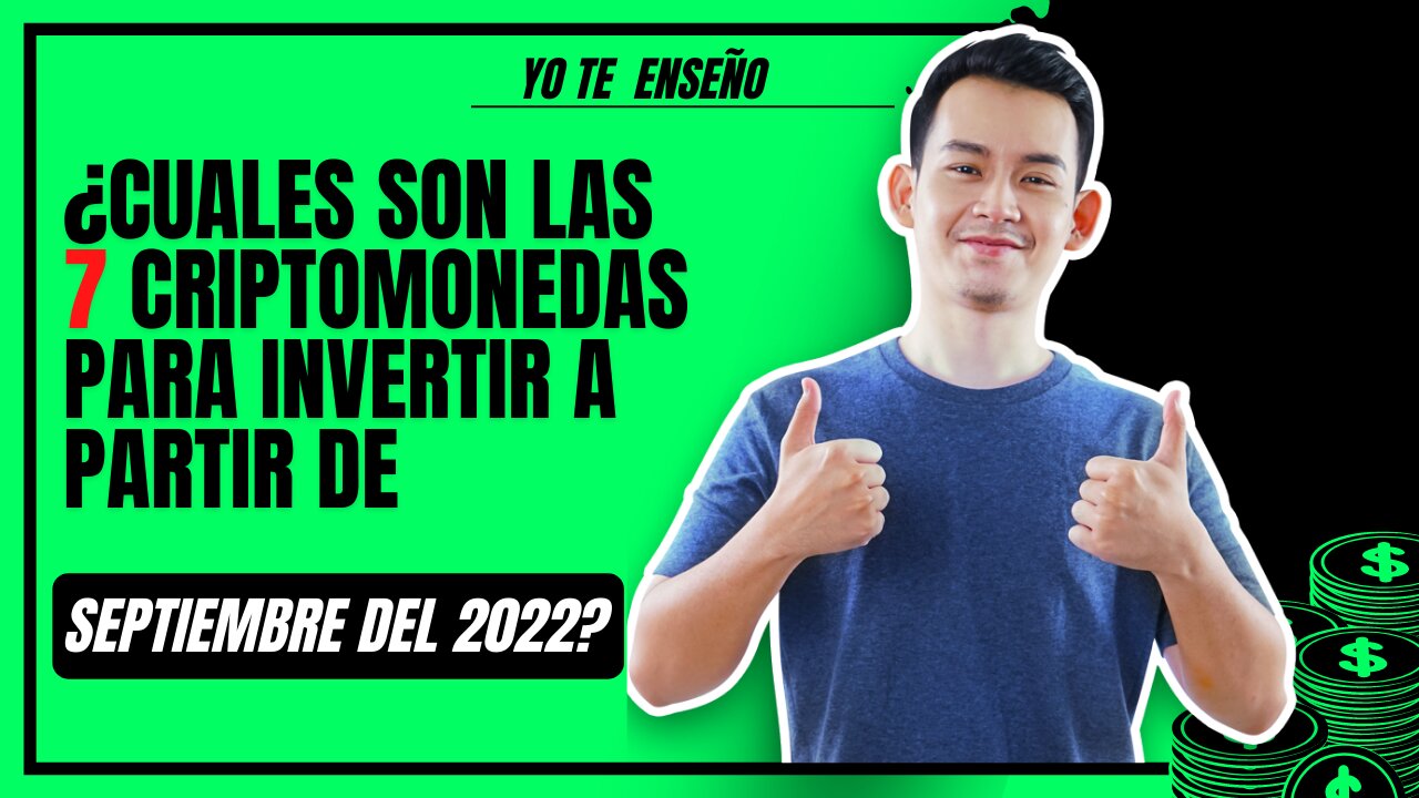 ¿Cuáles son las 7 mejores criptomonedas para invertir a partir de Septiembre 2022?