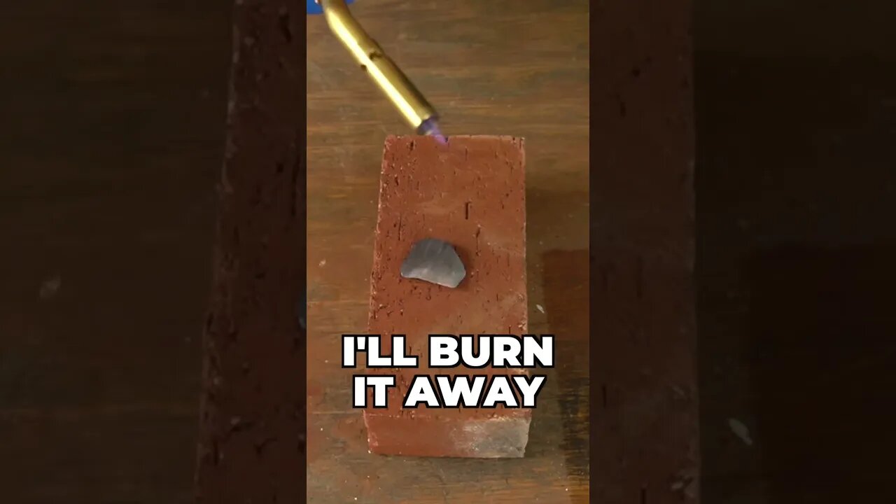 Burning Carbon Stains From a Mis-Fired Pot