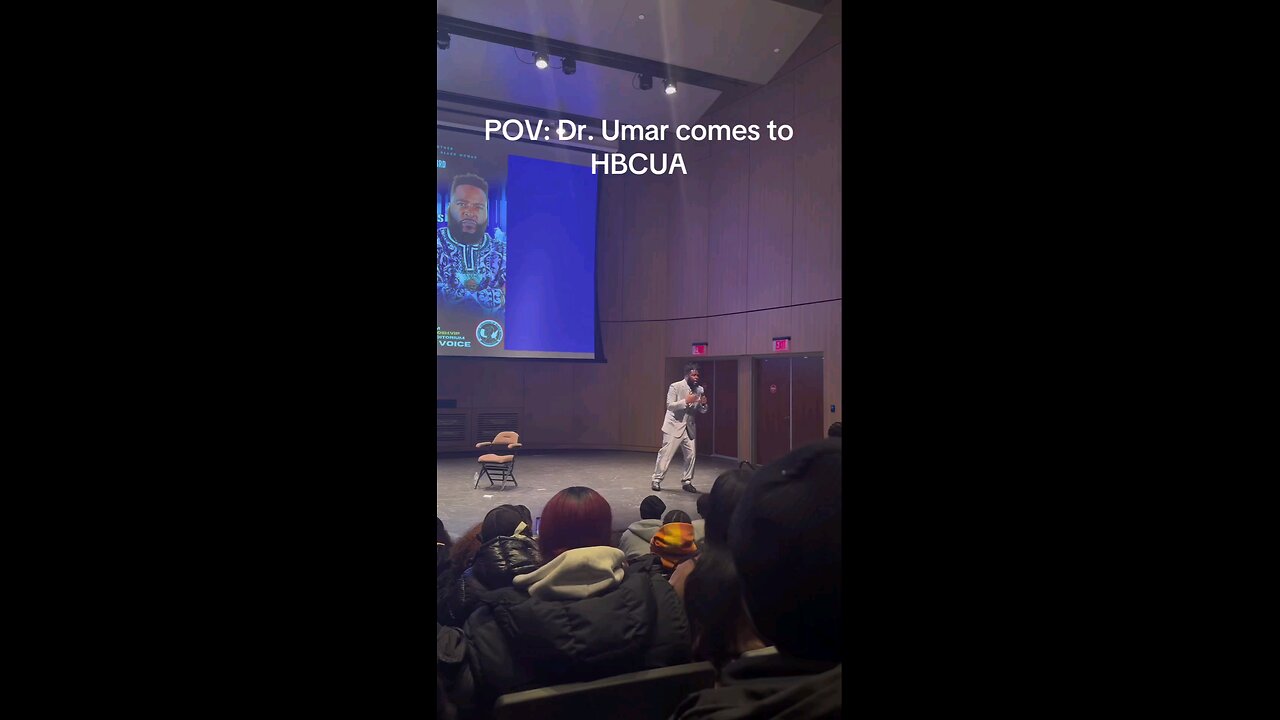 Dr. Umar Johnson at ASU #Black #Culture #Media #POV #FACTS #Media #50Cent #Entertainment