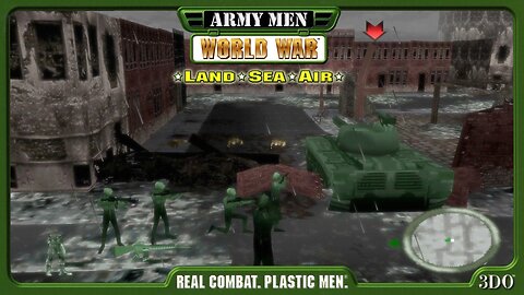 Army Men: World War: Land Sea Air - 8 - Tank Patrol. Operation: Firestorm.