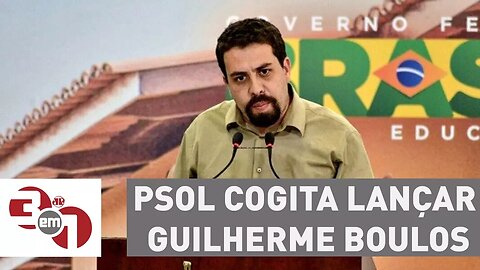 PSOL cogita lançar Guilherme Boulos, do MTST, à Presidência em 2018