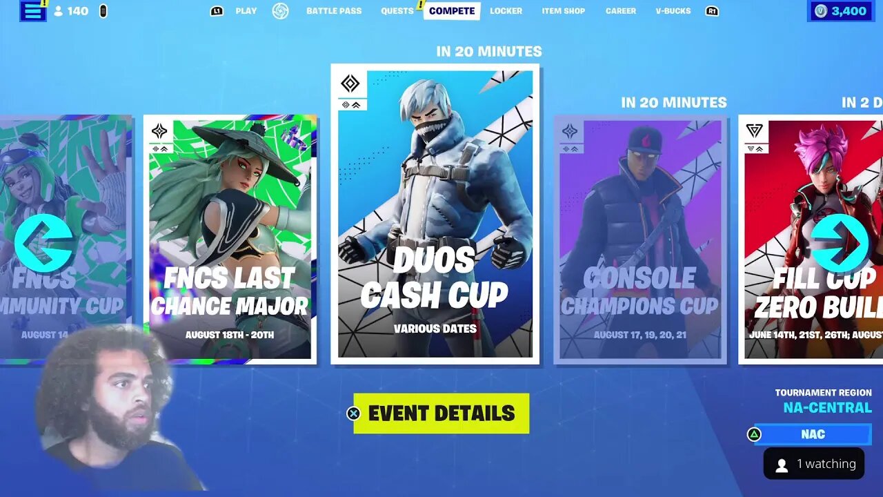 Fortnite with Rock Mercury