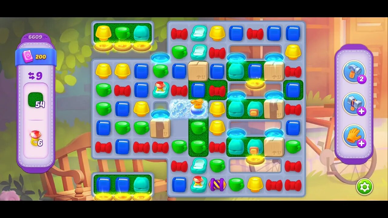 Playrix Homescapes Gameplay Walkthrough Level 6609