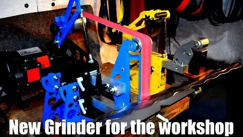 New grinder upgrade for the workshop!(behind the scenes project sneak peak towords the end!)