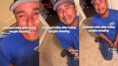 Man Gets Caught Cheating And Starts CRYING