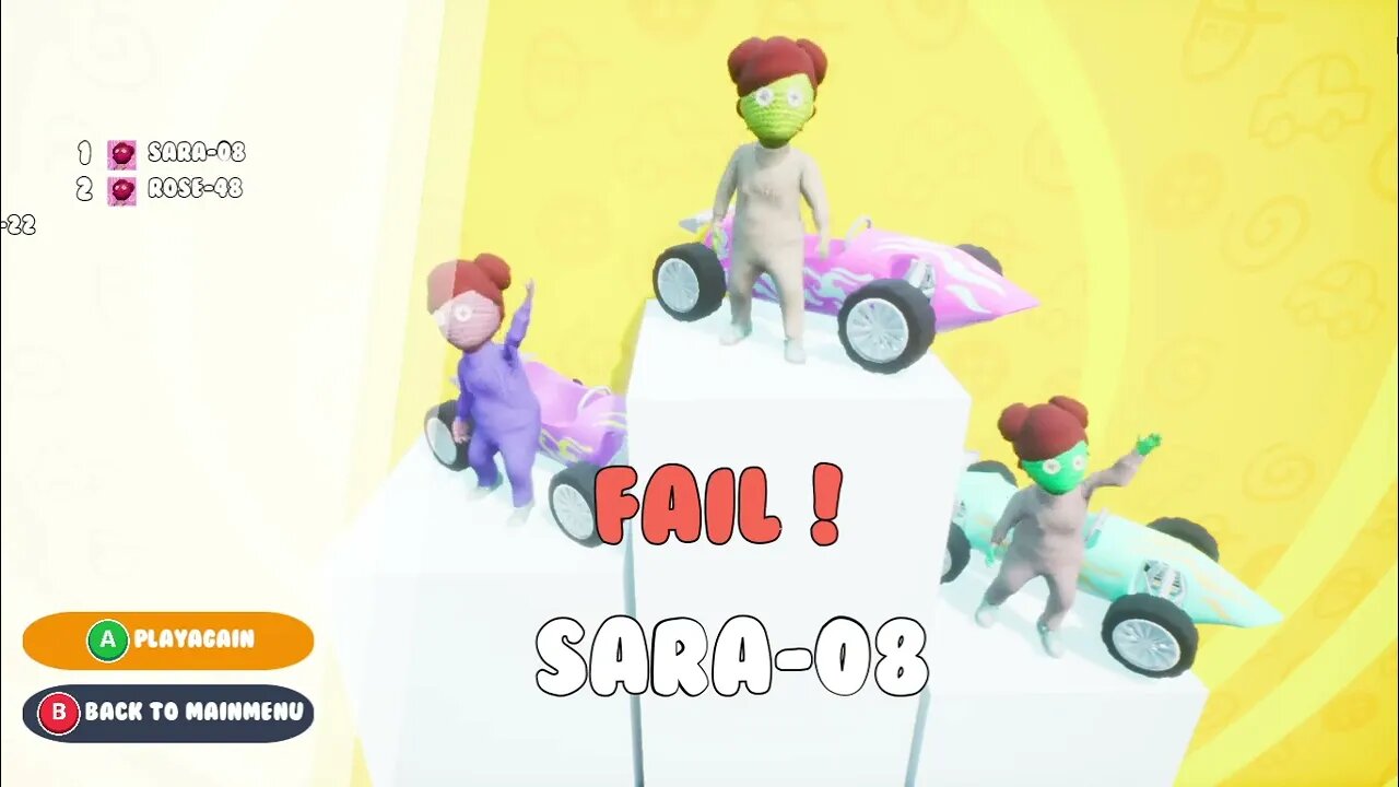 FiberTales: DummyKart (Steam demo, gameplay)