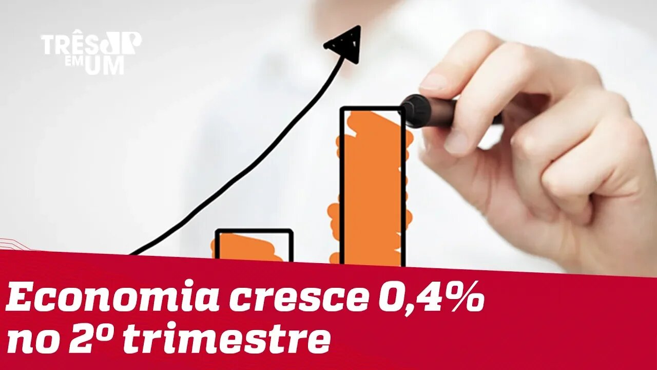 PIB tem alta de 0,4% no segundo trimestre e surpreende mercado