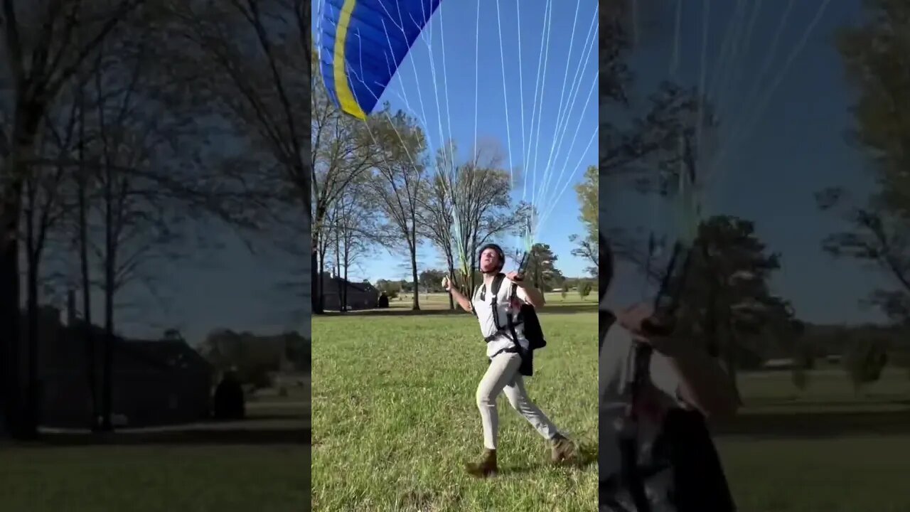 Day 1 #paramotor training at Paramotor Arkansas