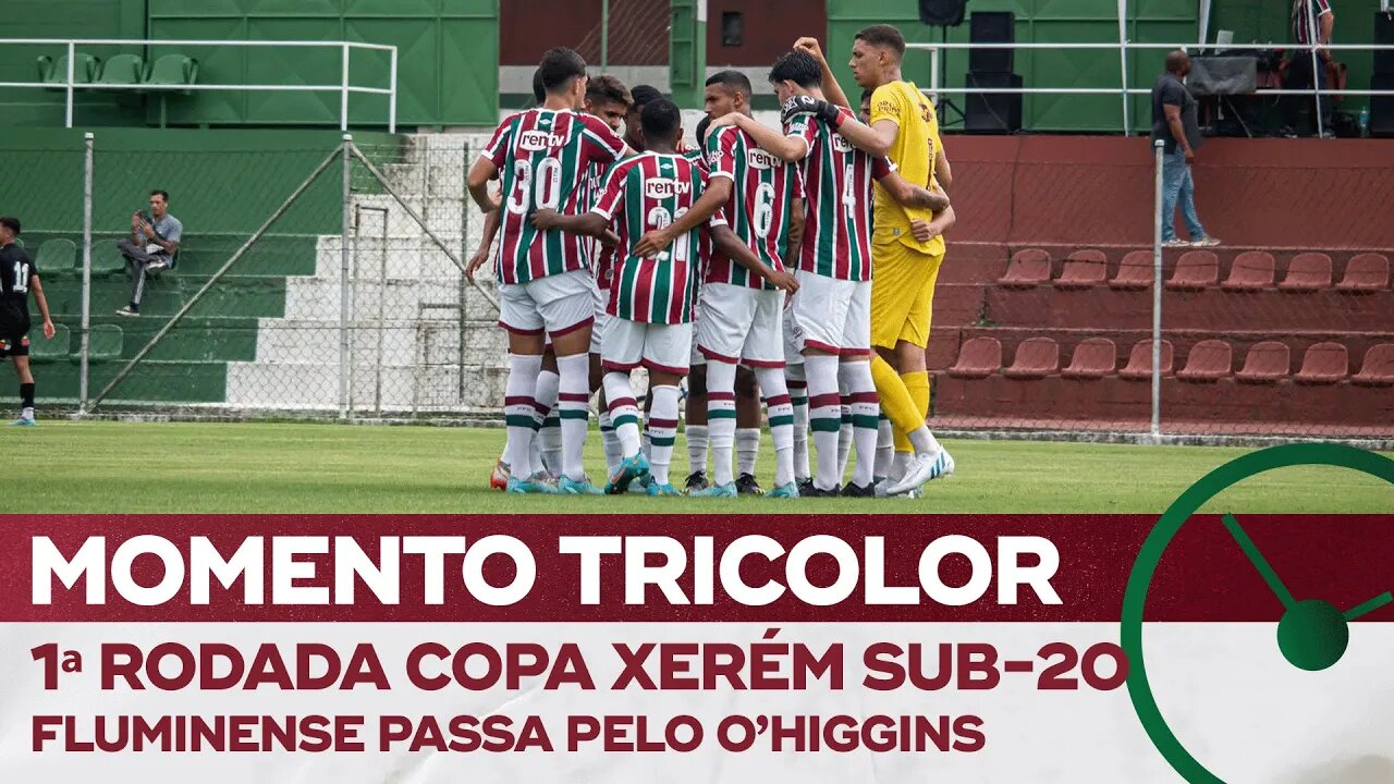 COPA XERÉM 2022: FLUMINENSE GOLEIA CHILENOS NA ESTREIA DO TORNEIO SUB-20