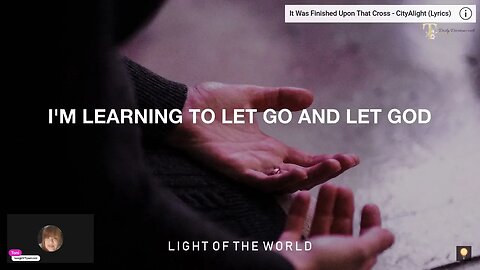 I m Learning to LET GO and LET GOD