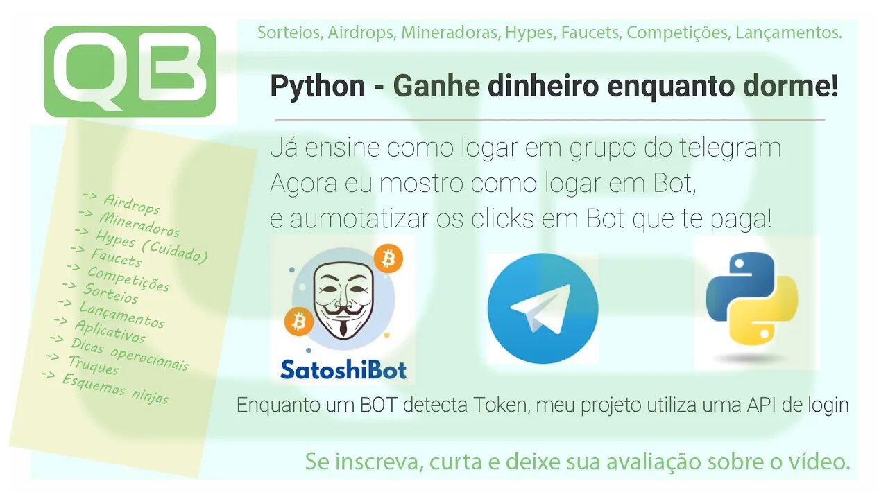 Python - Criando cliques automáticos em bot do telegram