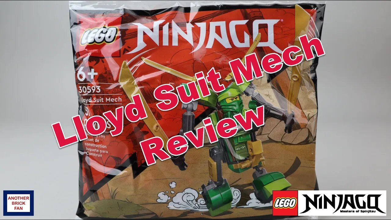 LEGO Lloyd Suit Mech review set 30593