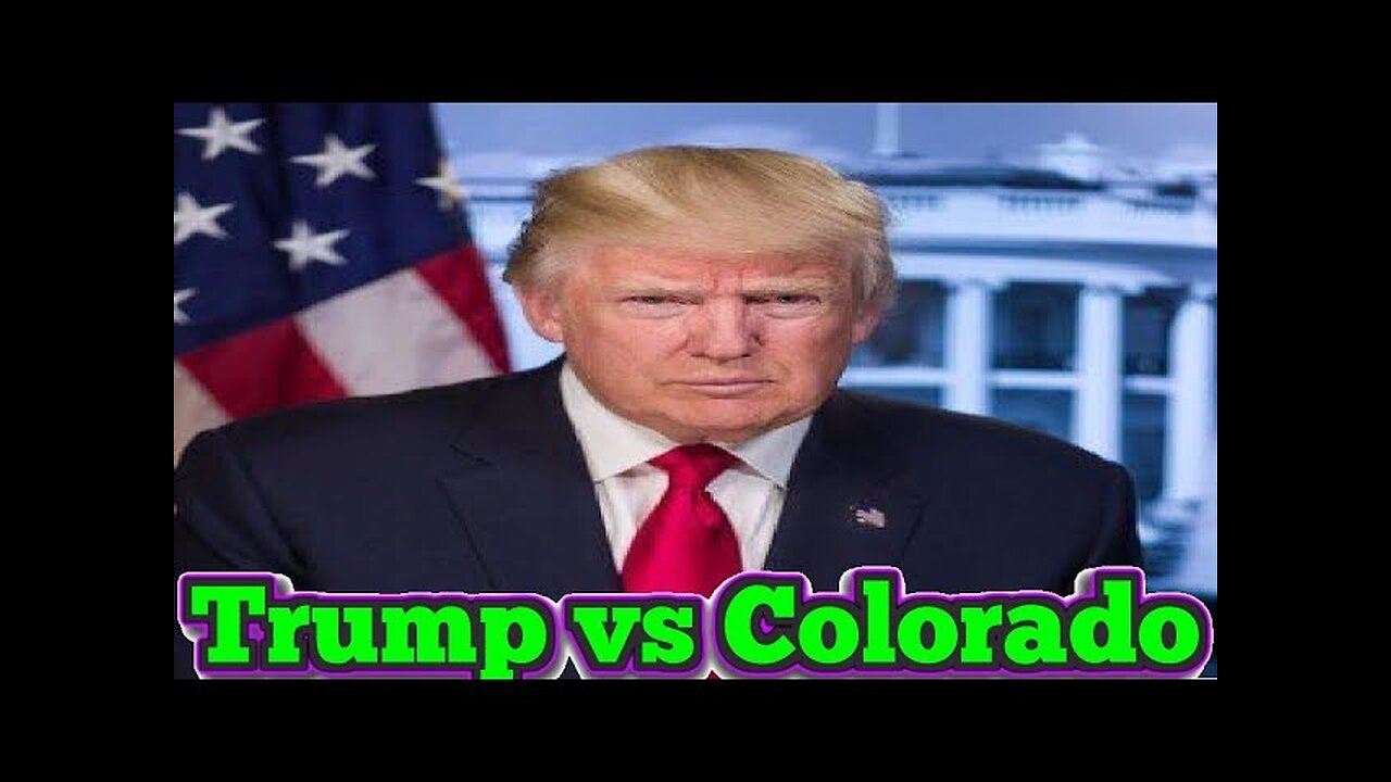 Colorado and Trump